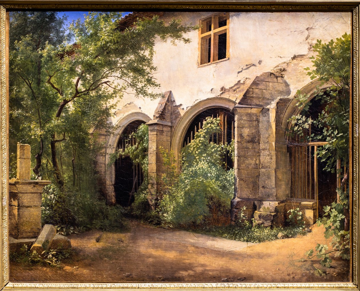Kloostergalerij door Fleury François Richard