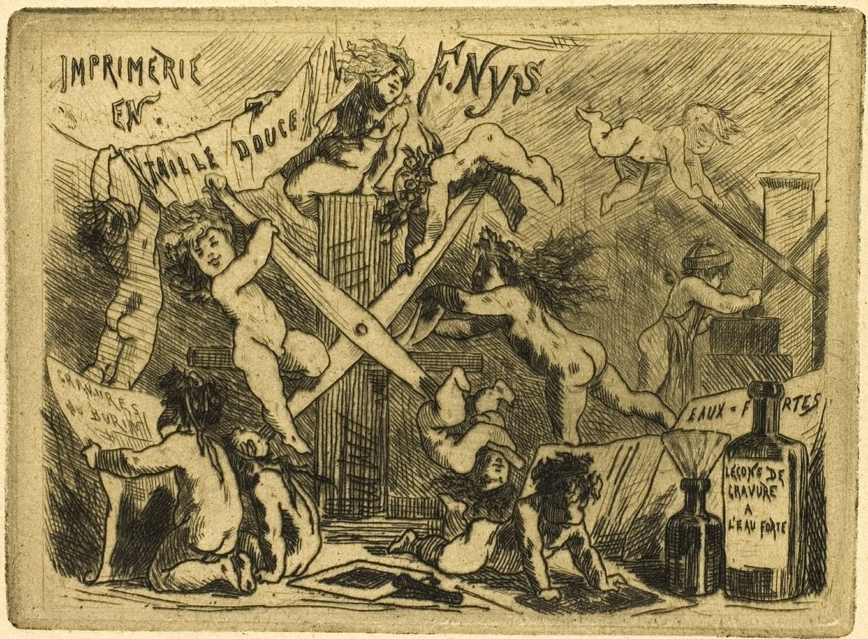 De Pers door Félicien Rops