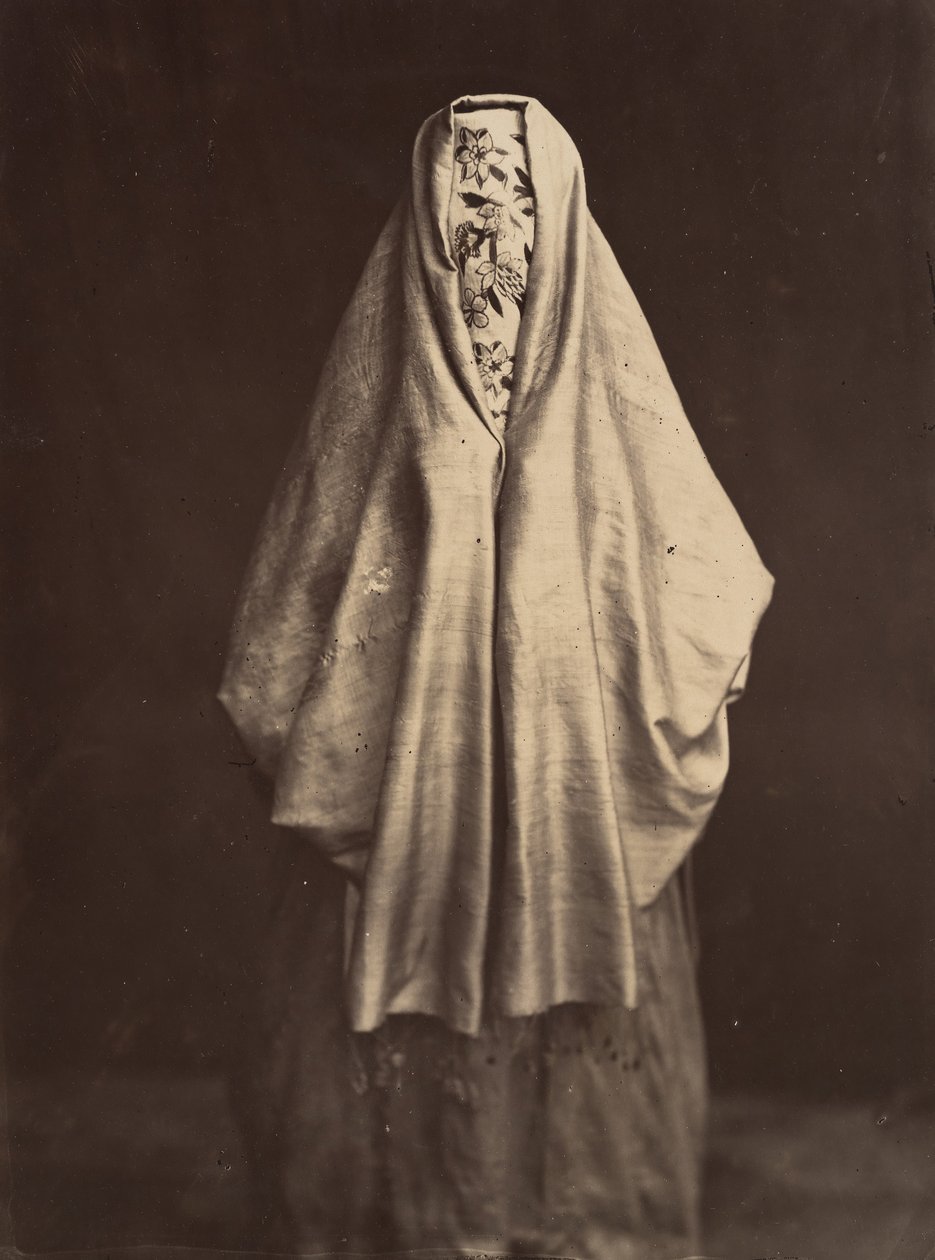 Turkse vrouw in stadskleding, 1870s door Félix Bonfils