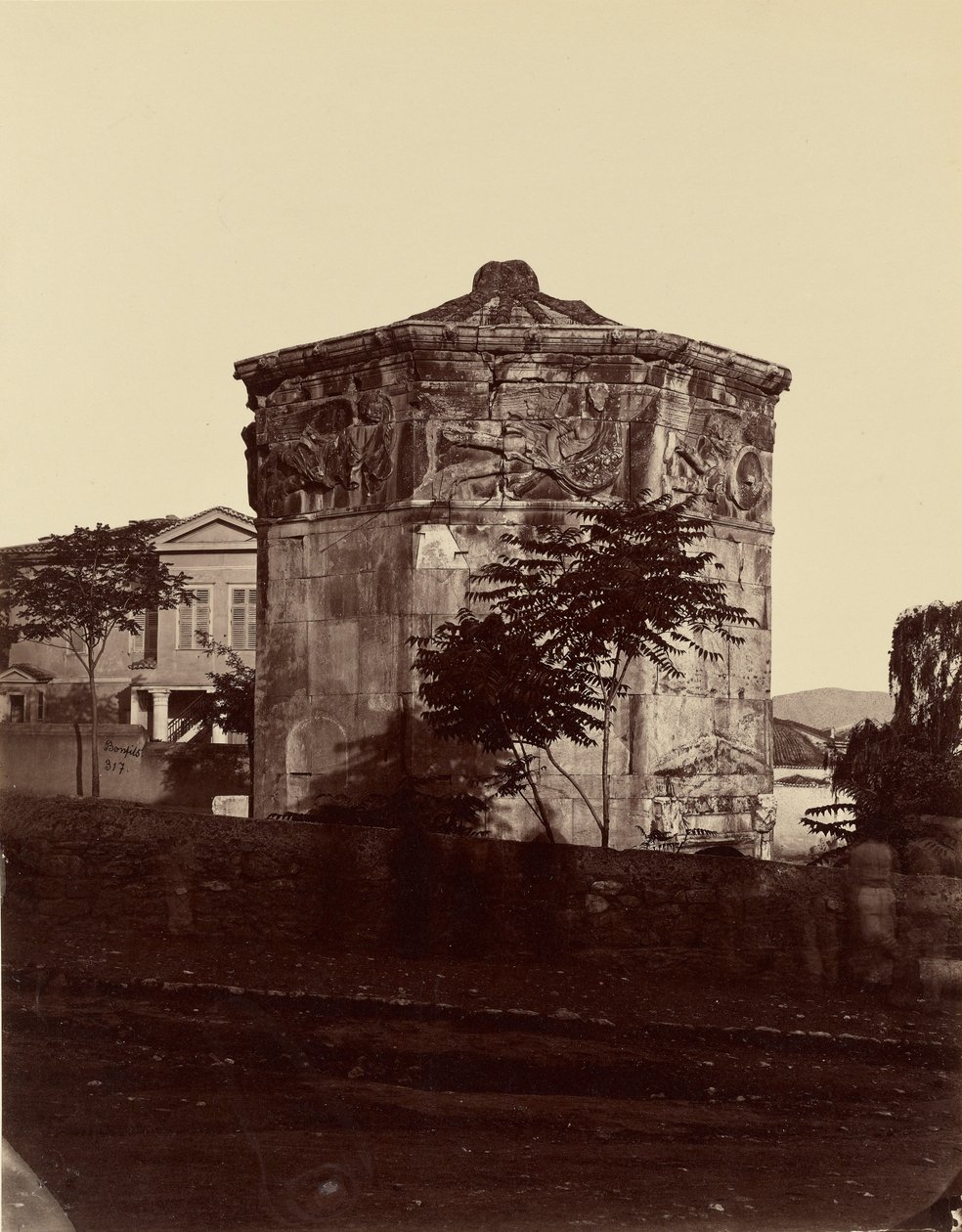 Toren van de Winden, Athene door Félix Bonfils