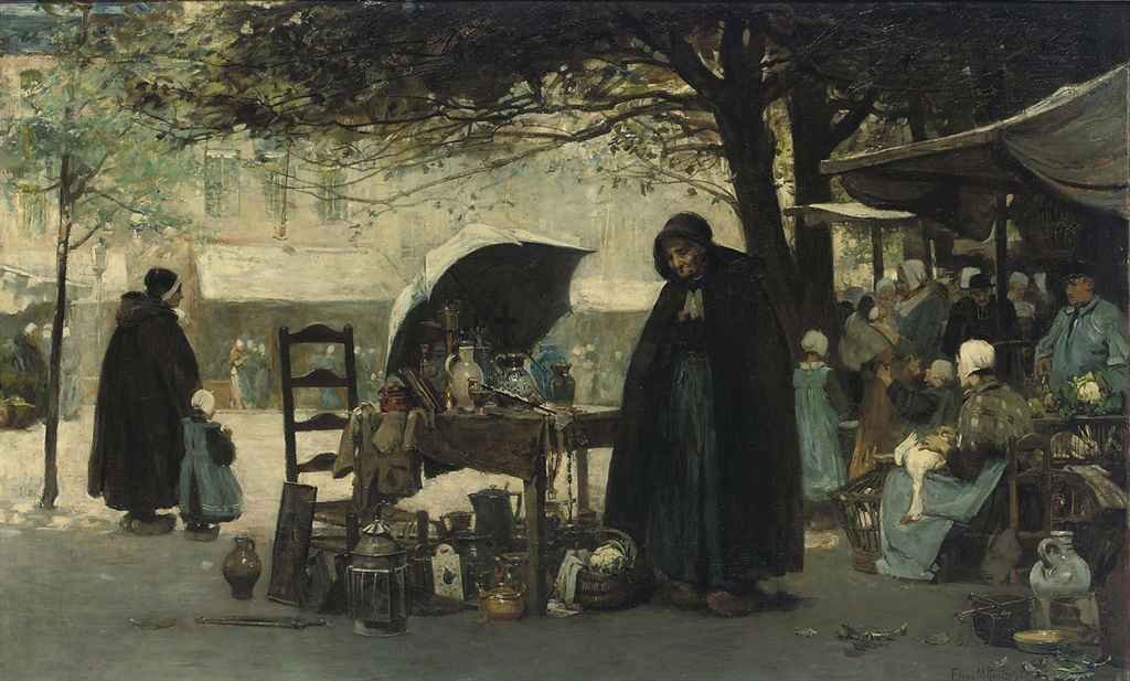 Onbekend schilderij door Flora Macdonald Reid