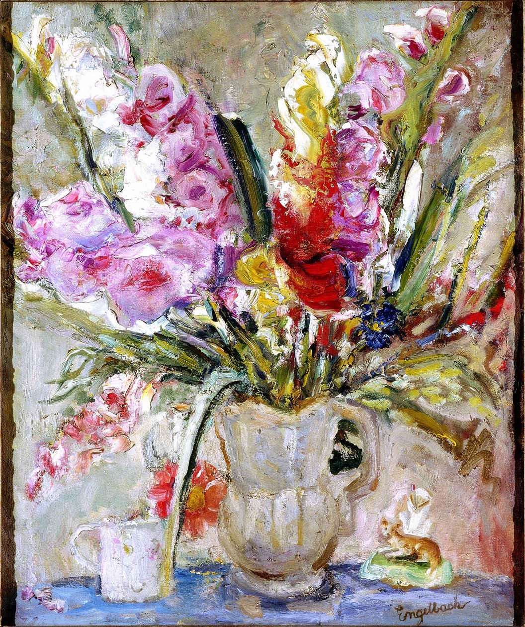 Gladiolen door Florence Engelbach