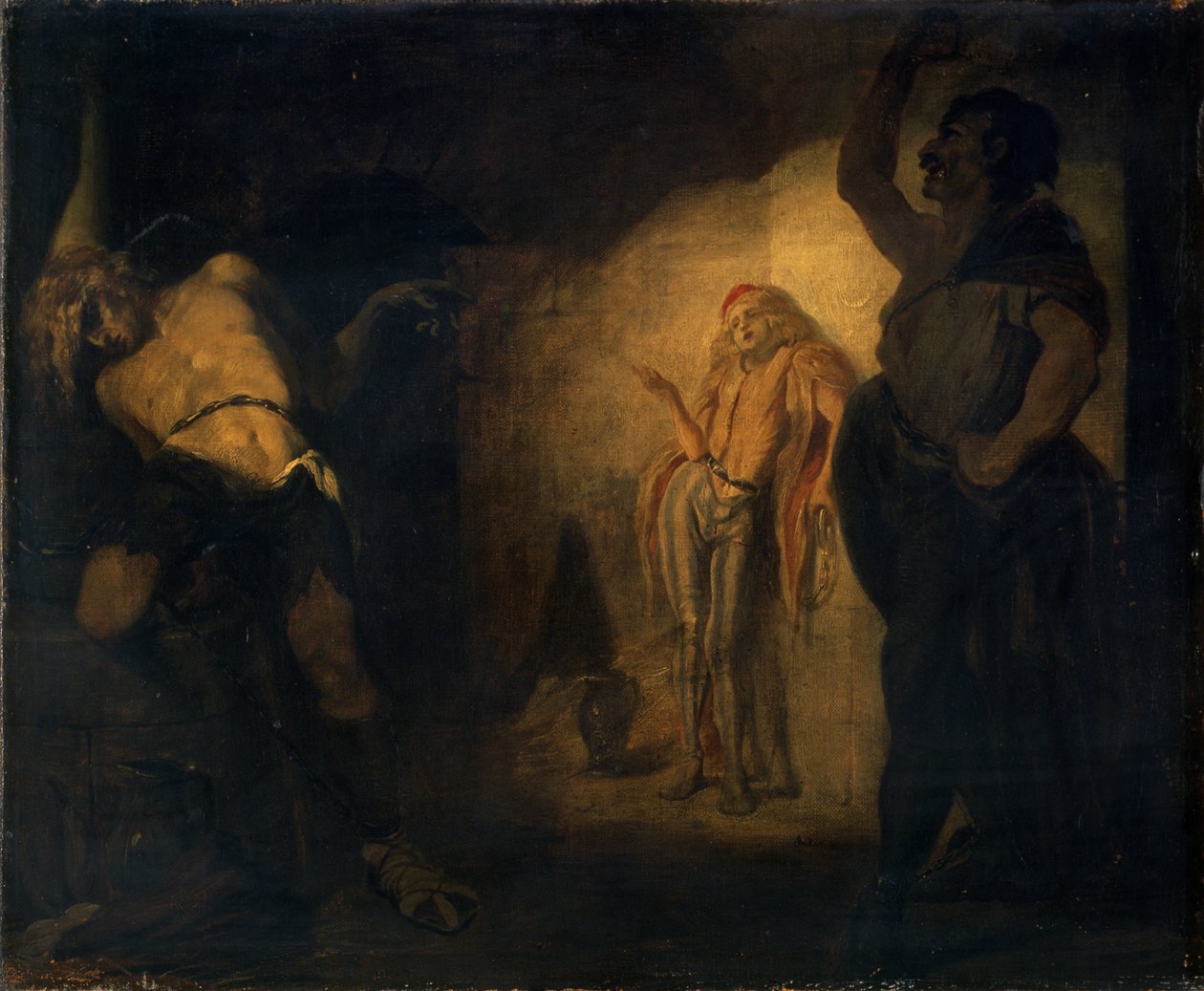 De Gevangene van Chillon door Ford Madox Brown