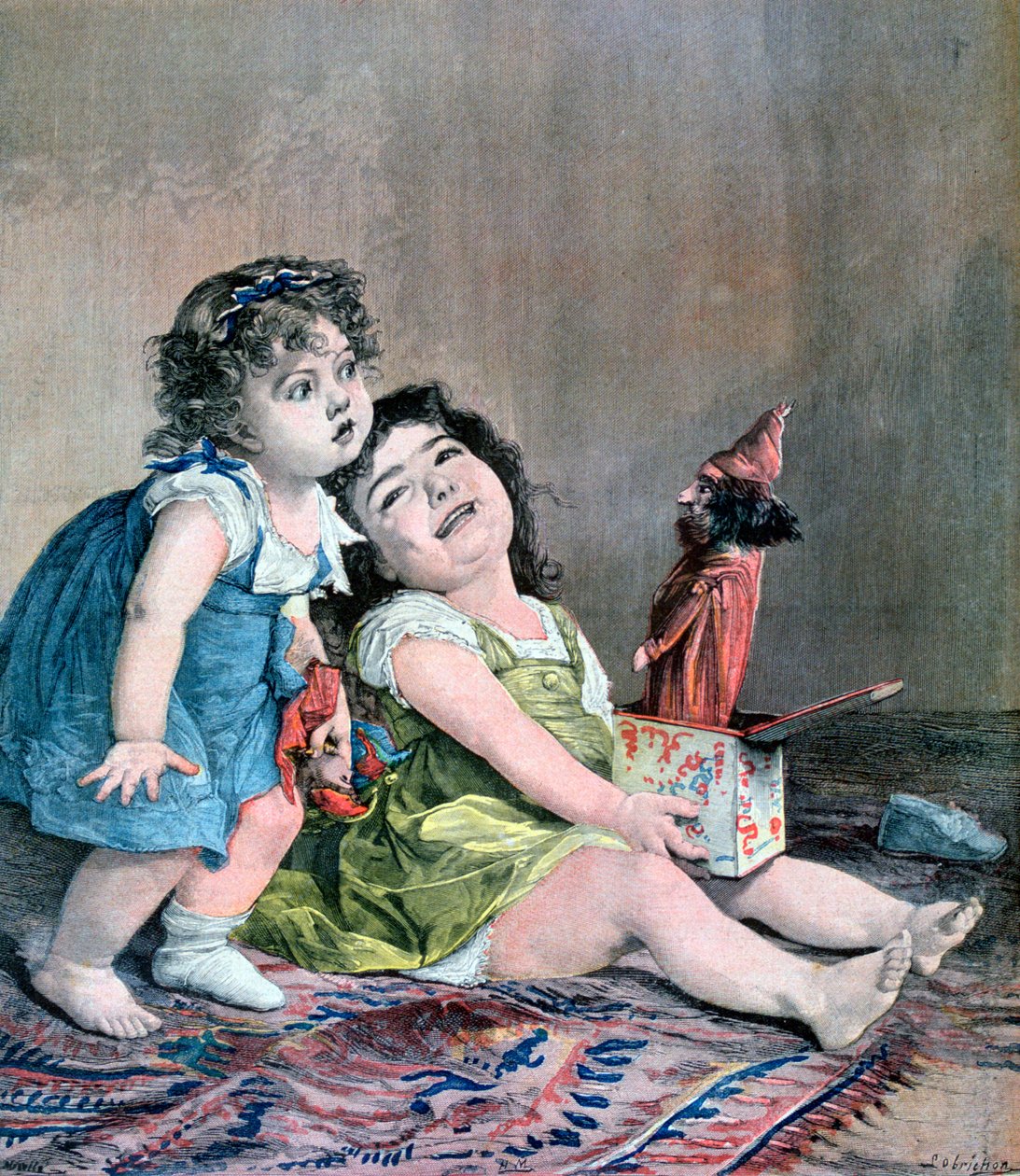 De Verrassing, 1891 door Fortuné Méaulle