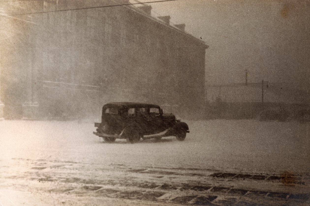 Sapporo onder de sneeuw door Fosco Maraini