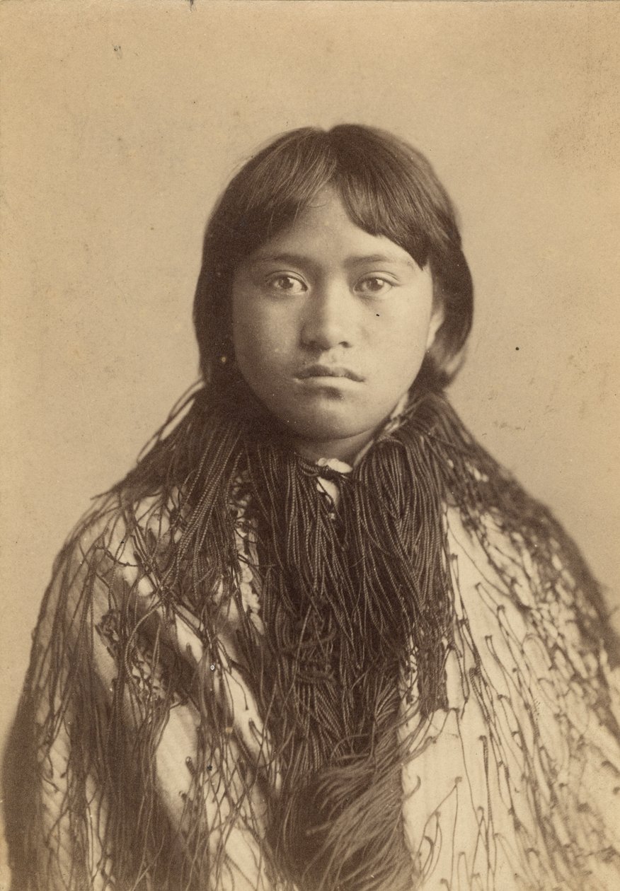 Ruto Rawira, ca. 1880 (albumine print) door Foy Brothers Studio