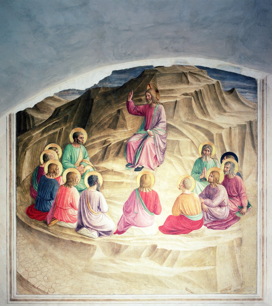De Bergrede, 1442 door Fra Angelico