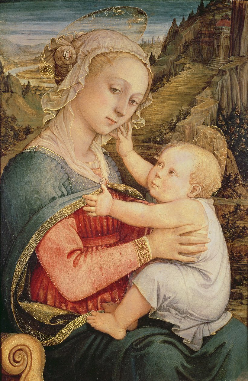 Maagd en kind, c.1465 door Fra Filippo Lippi
