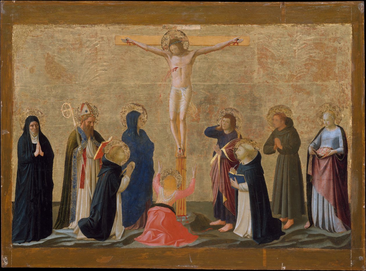 De Kruisiging, c.1440 door Fra Angelico
