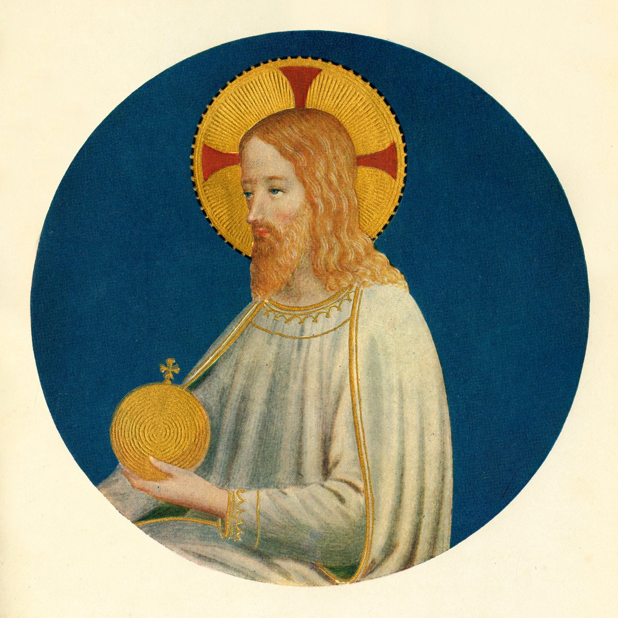 Een figuur van Christus, 15e eeuw, ca. 1909 door Fra Angelico