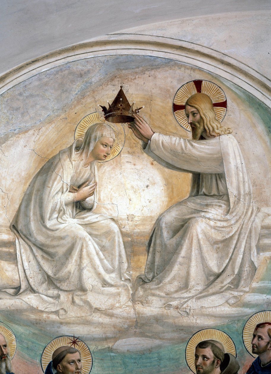 De kroning van de maagd door Fra Angelico