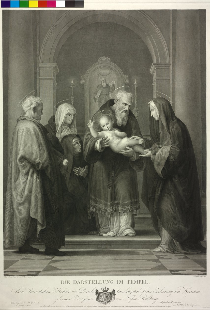 Presentatie van Christus in de Tempel door Fra Bartolommeo
