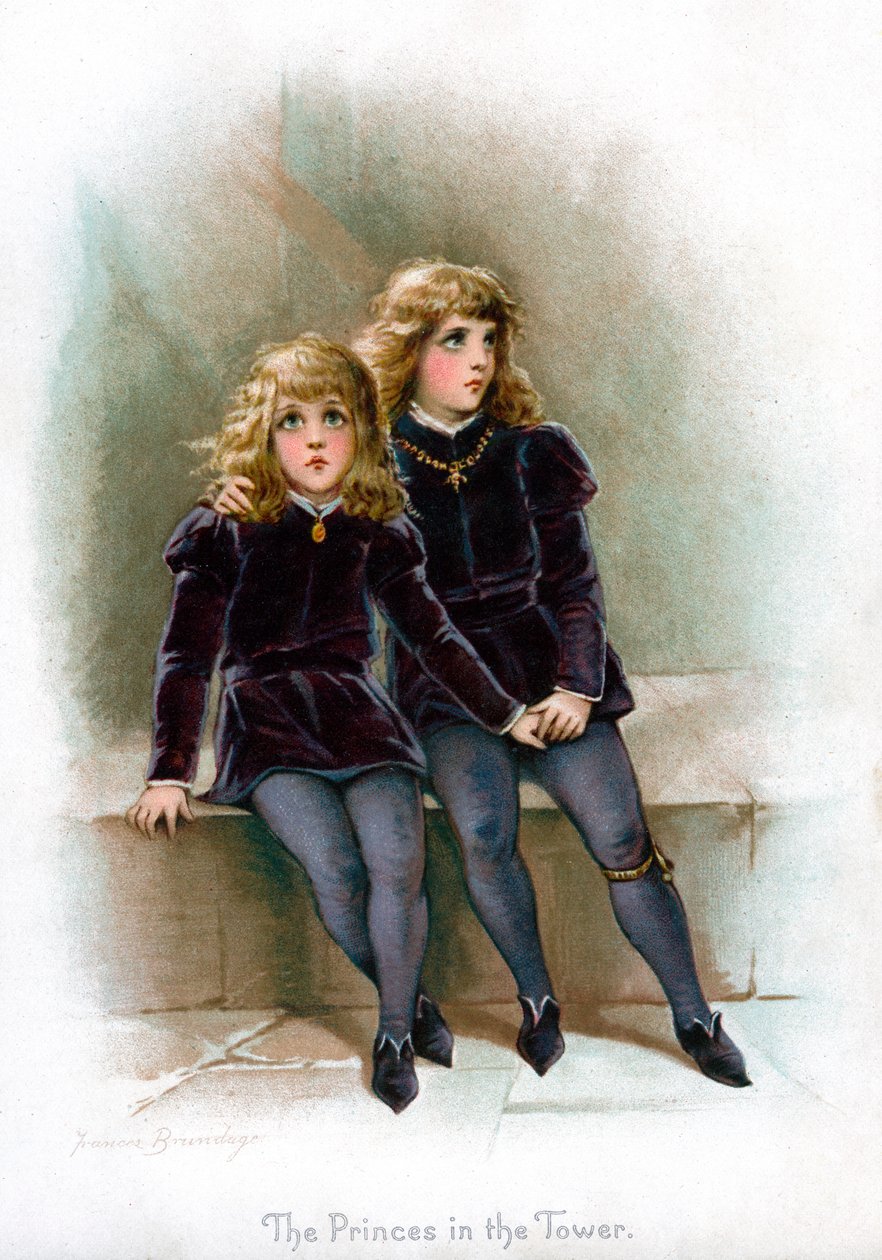 De Prinsen in de Toren, 1897 door Frances Brundage