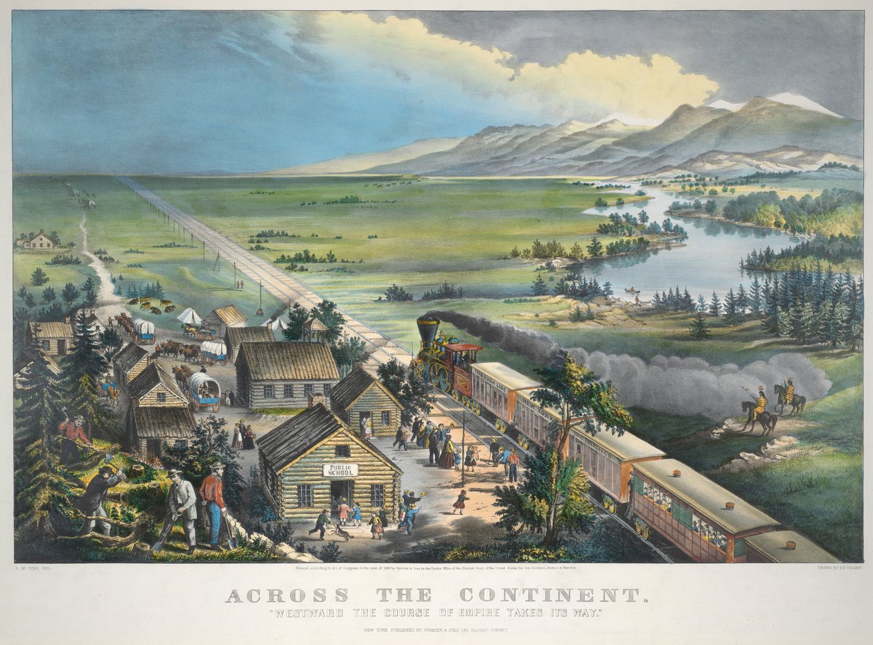 Over het Continent door Frances Flora Bond Palmer