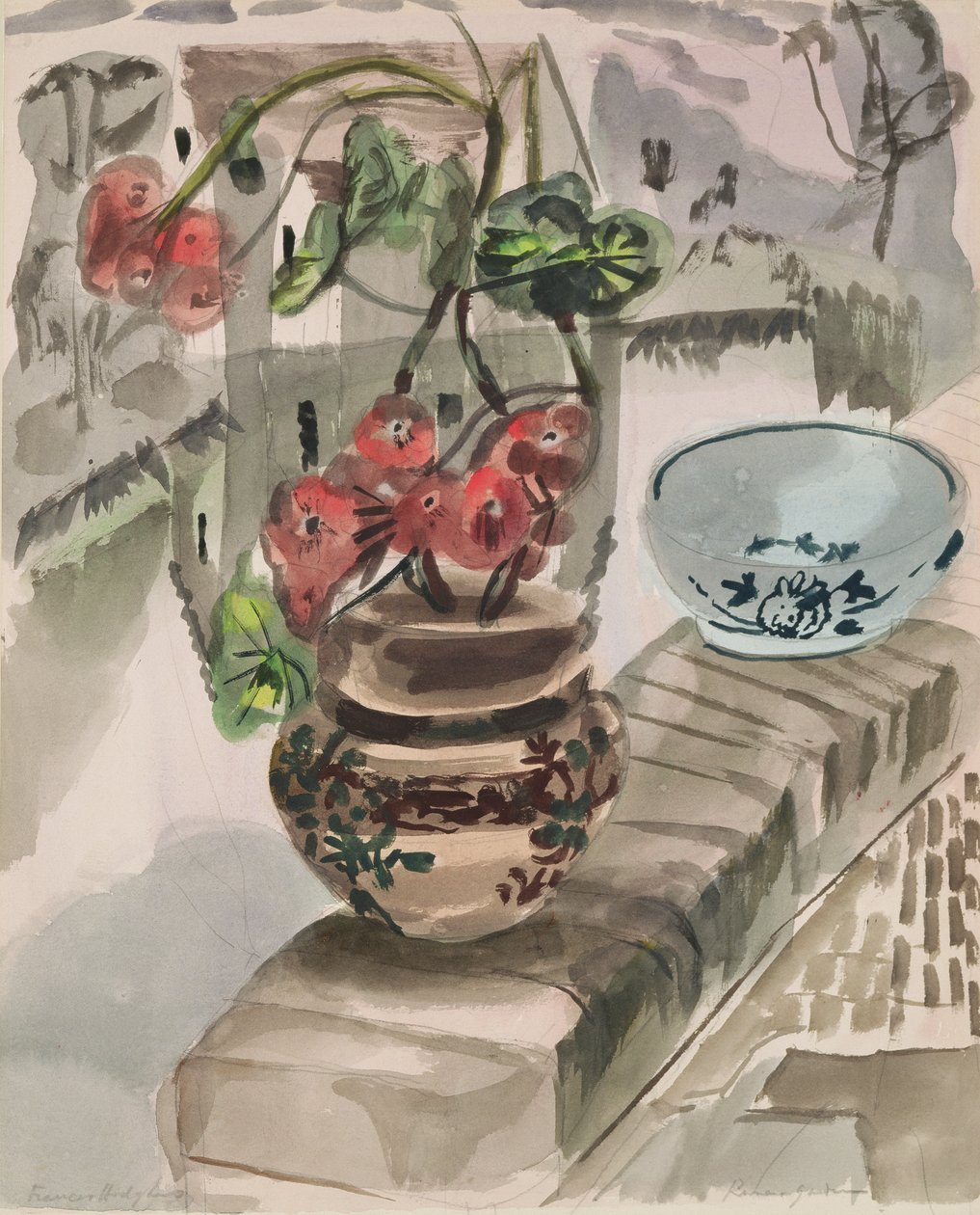 Riviertuin door Frances Hodgkins