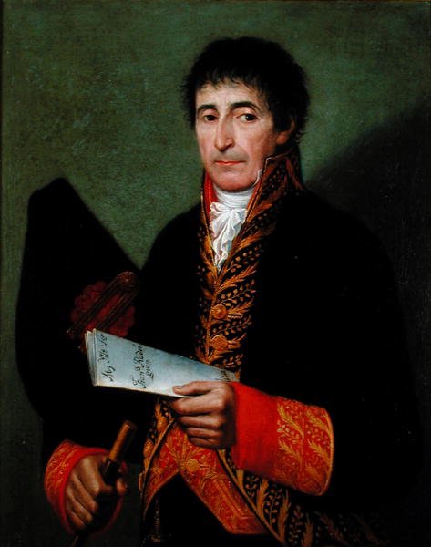 Portret van Jose de Ansa door Francesc Rodriguez Pusat
