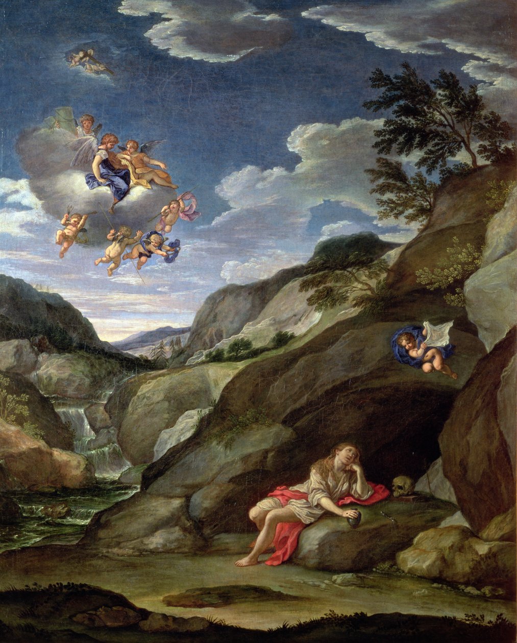 Boetvaardige Maria Magdalena, 1640 door Francesco Albani