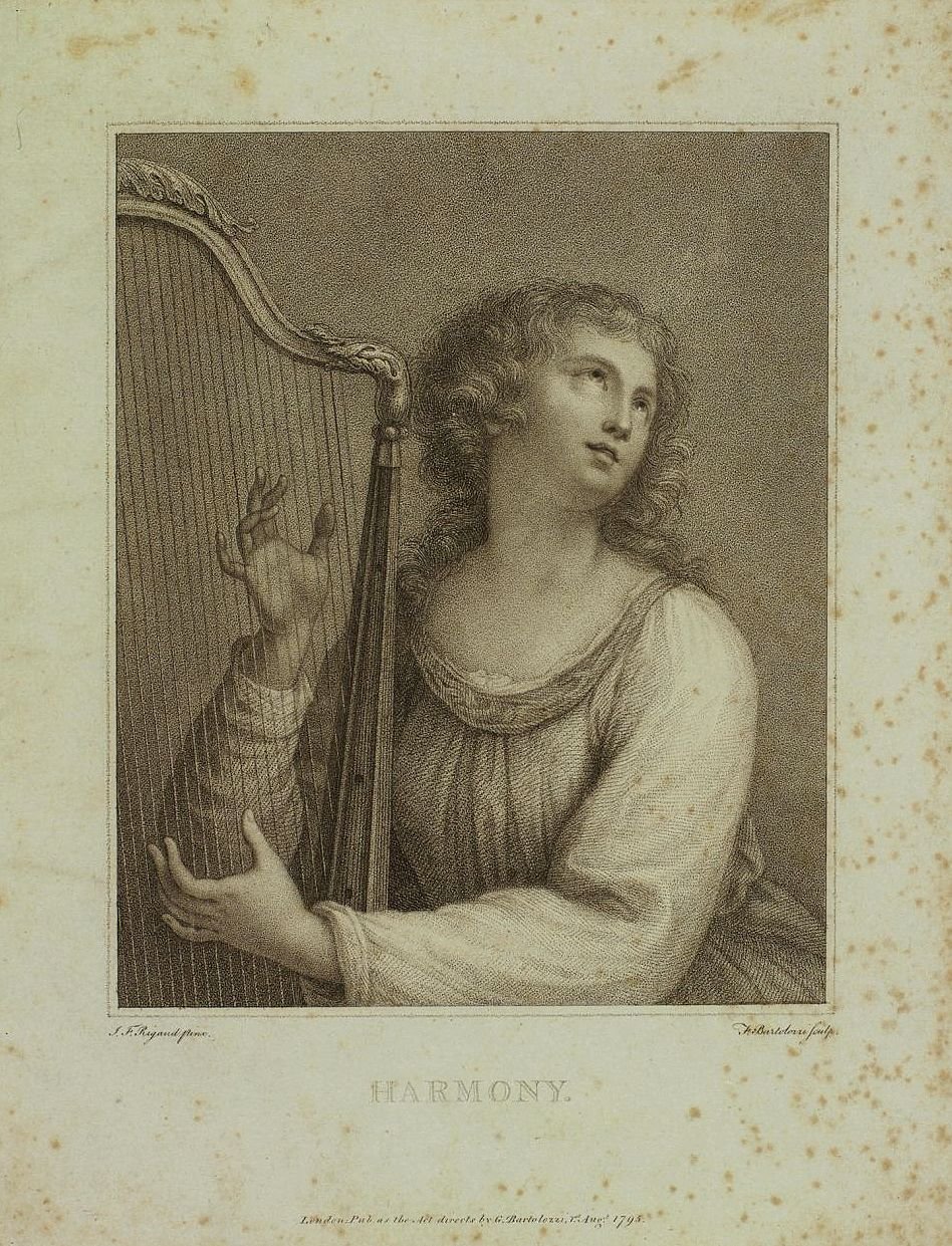 Harmonie door Francesco Bartolozzi