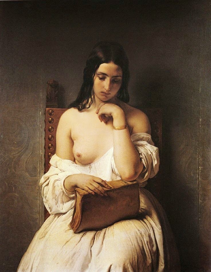 De meditatie door Francesco Hayez