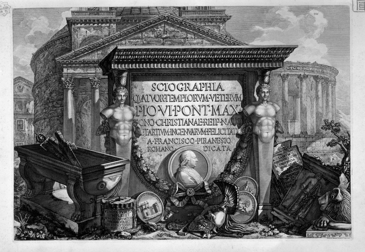 Frontispice door Francesco Piranesi