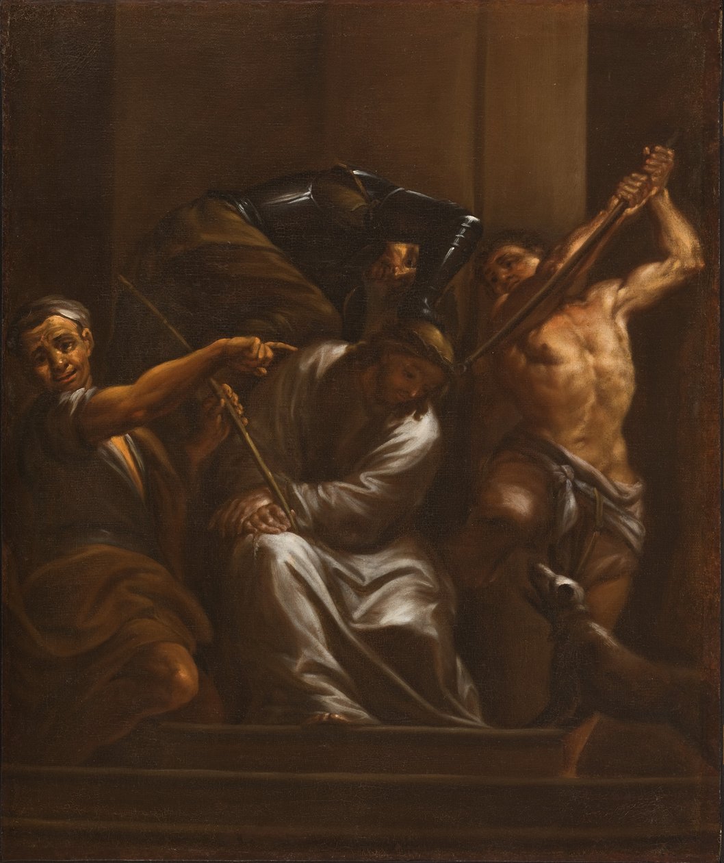 De Kroning met Doornen, ca. 1700 door Francesco Trevisani