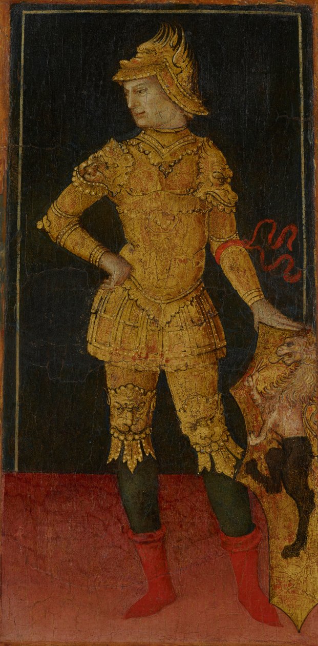 Parijs (rechter paneel) door Francesco di Giorgio