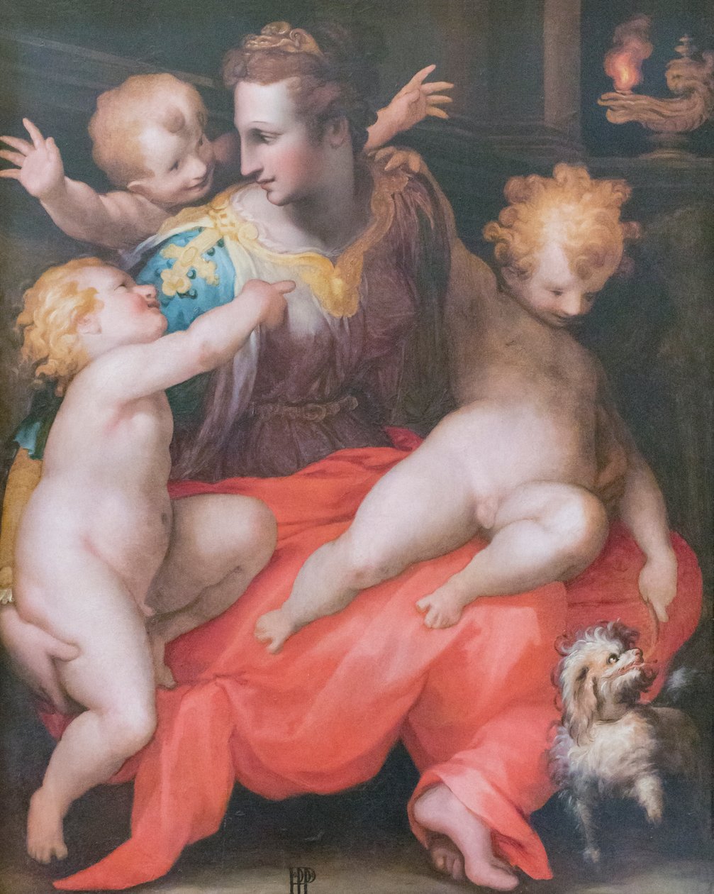 Allegorische figuur door Francesco (1544 97) Morandini