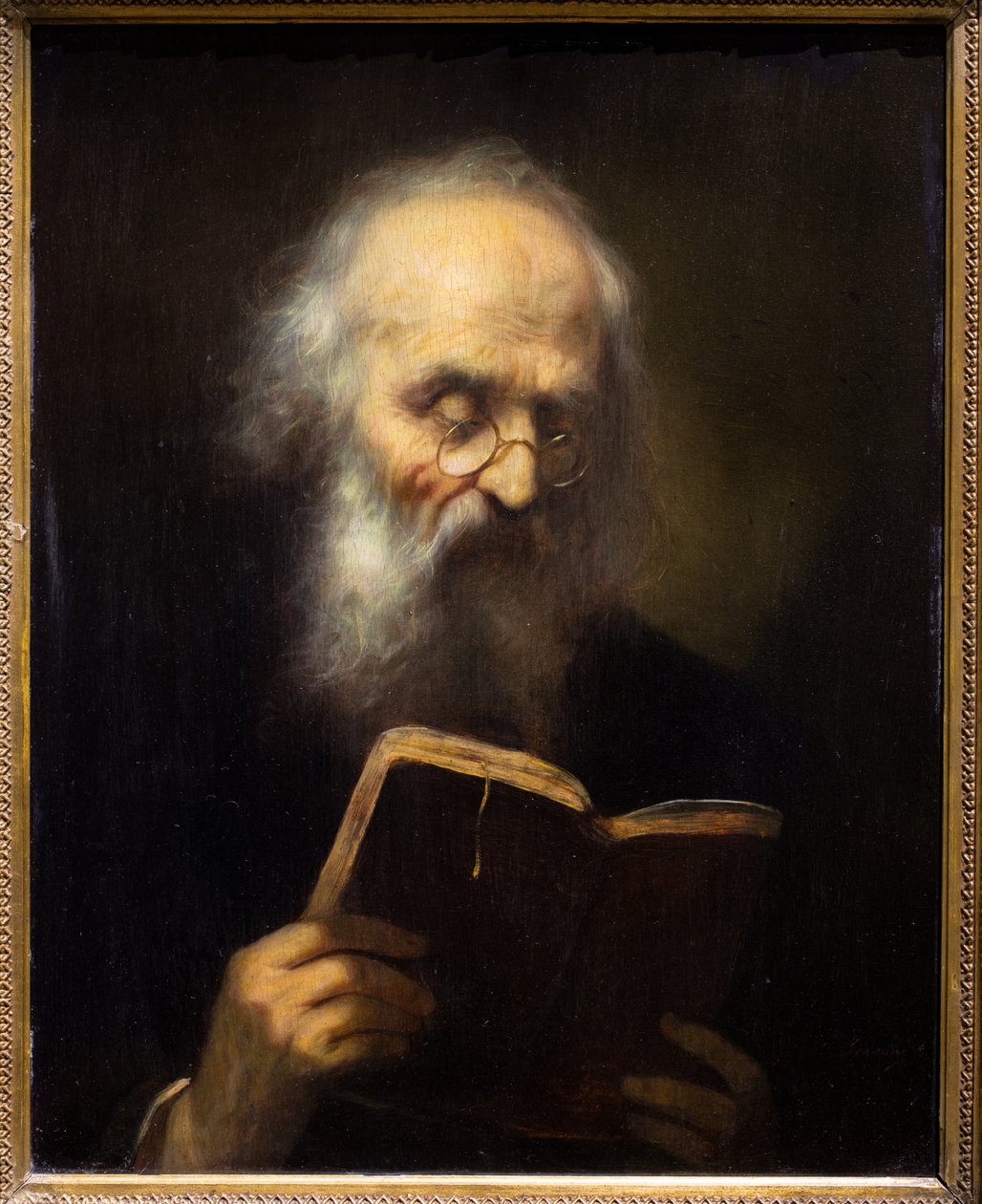 Lezen met bezicles door Francesco (1611 69) Giovani