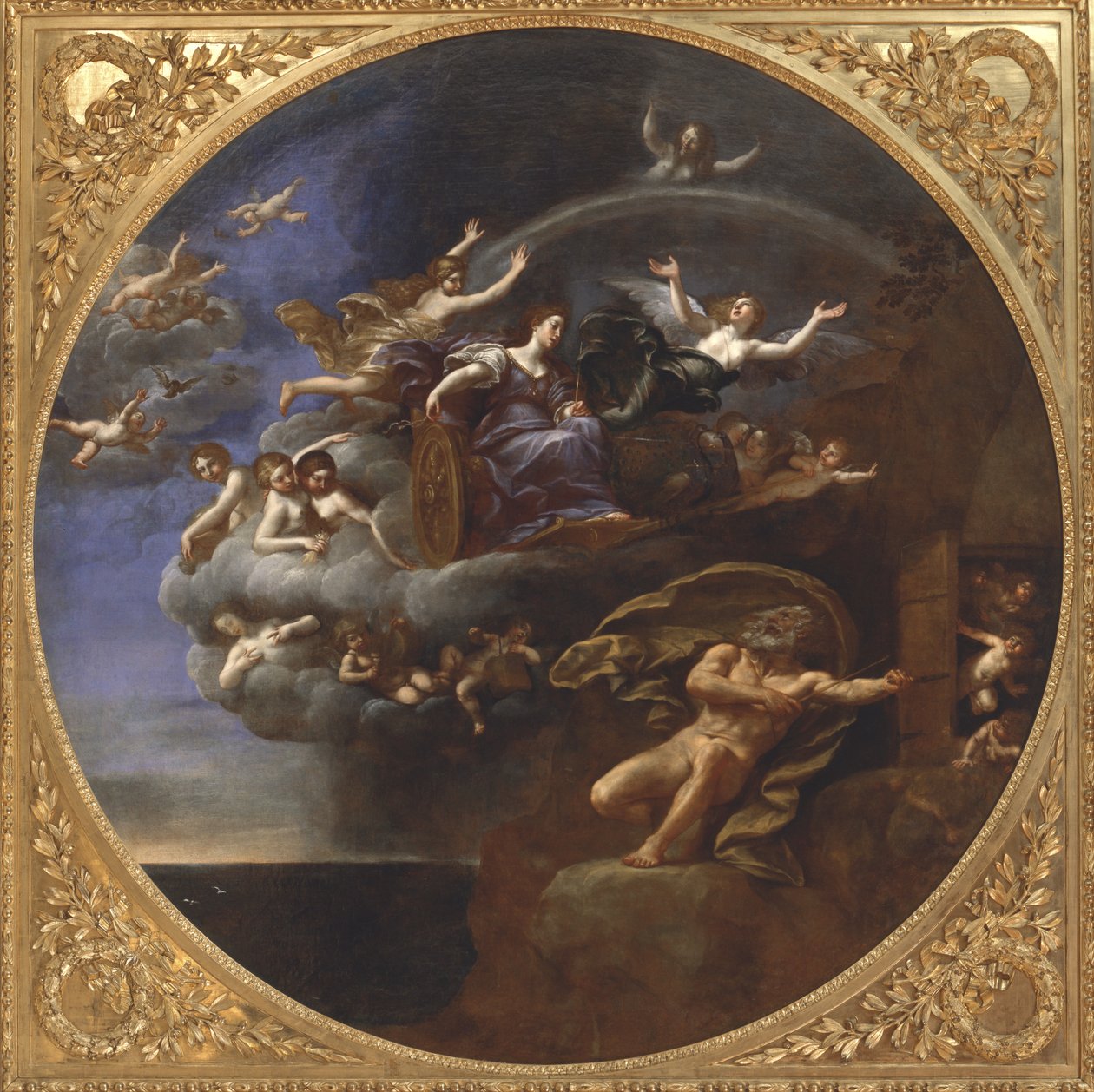 Element van de Lucht door Francesco Albani