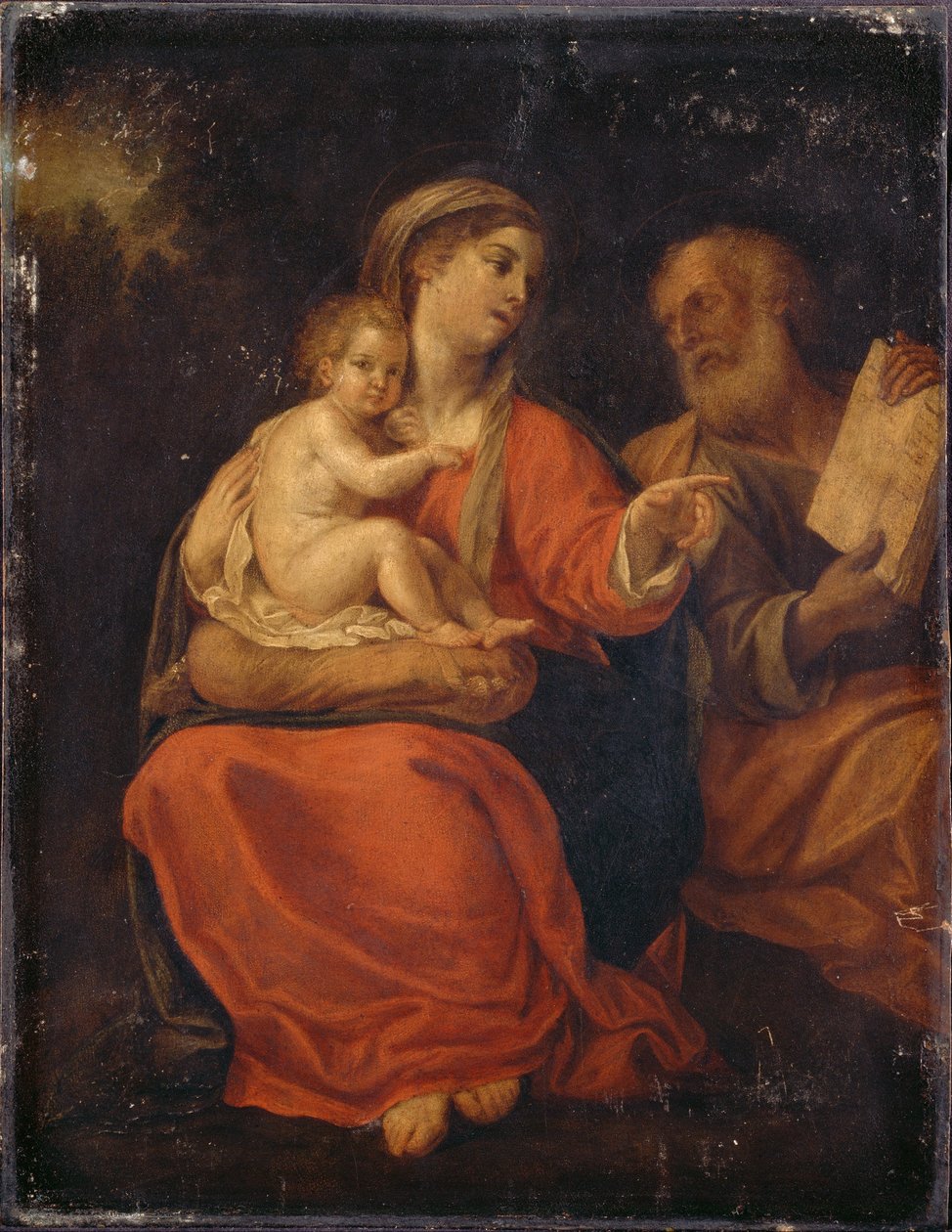 Heilige Familie door Francesco Albani