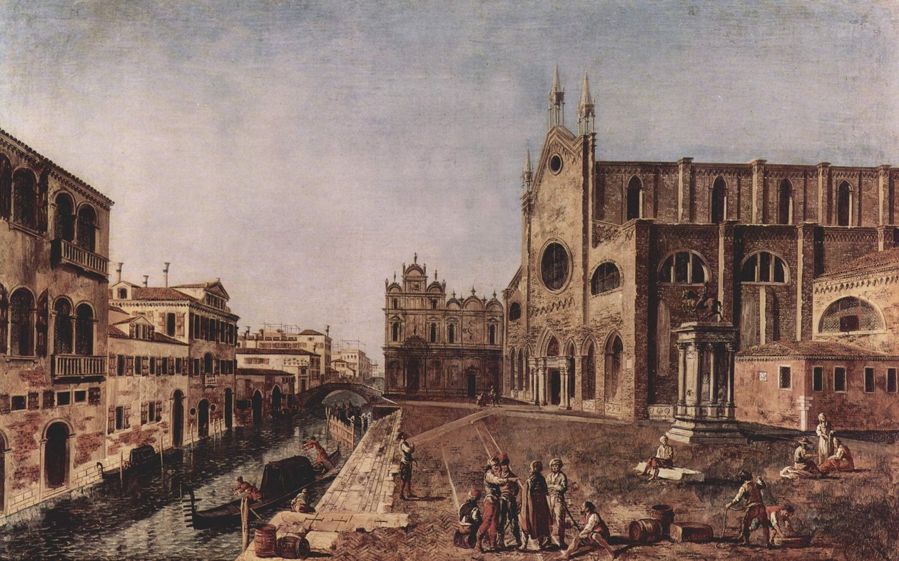 Campo santi Giovanni e Paolo, Venetië door Francesco Albotto