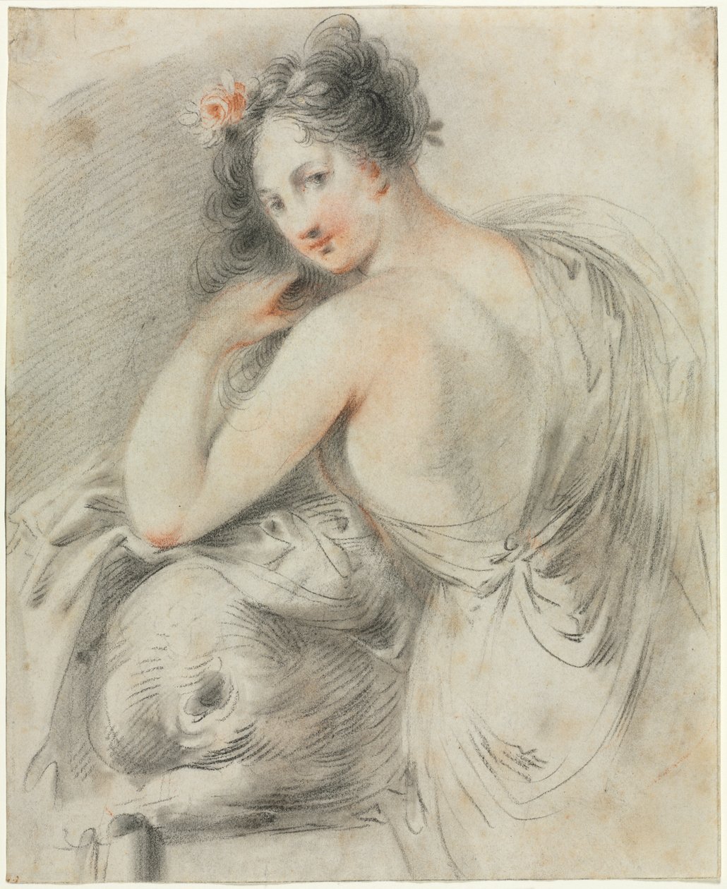 Bacchante door Francesco Bartolozzi