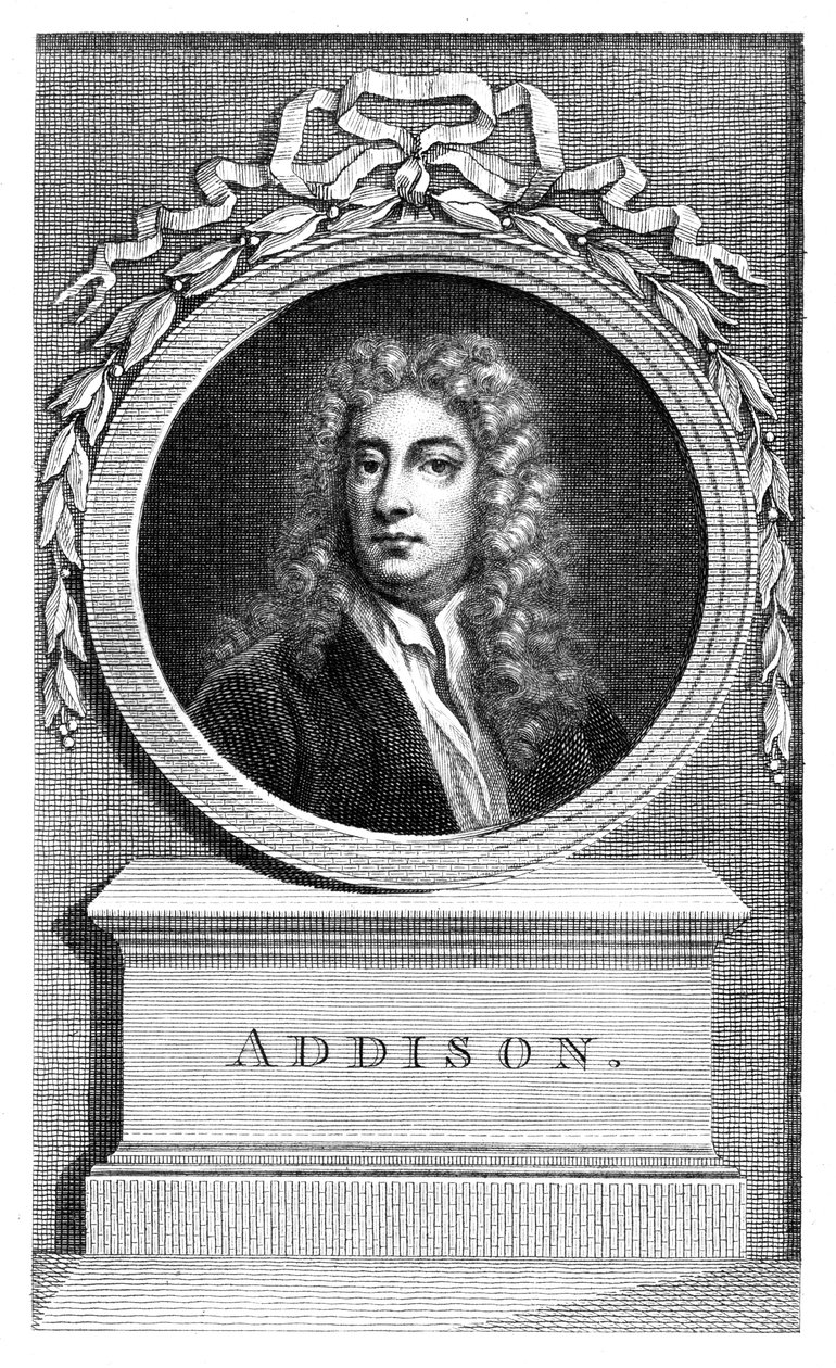 Joseph Addison, Engelse politicus en schrijver door Francesco Bartolozzi
