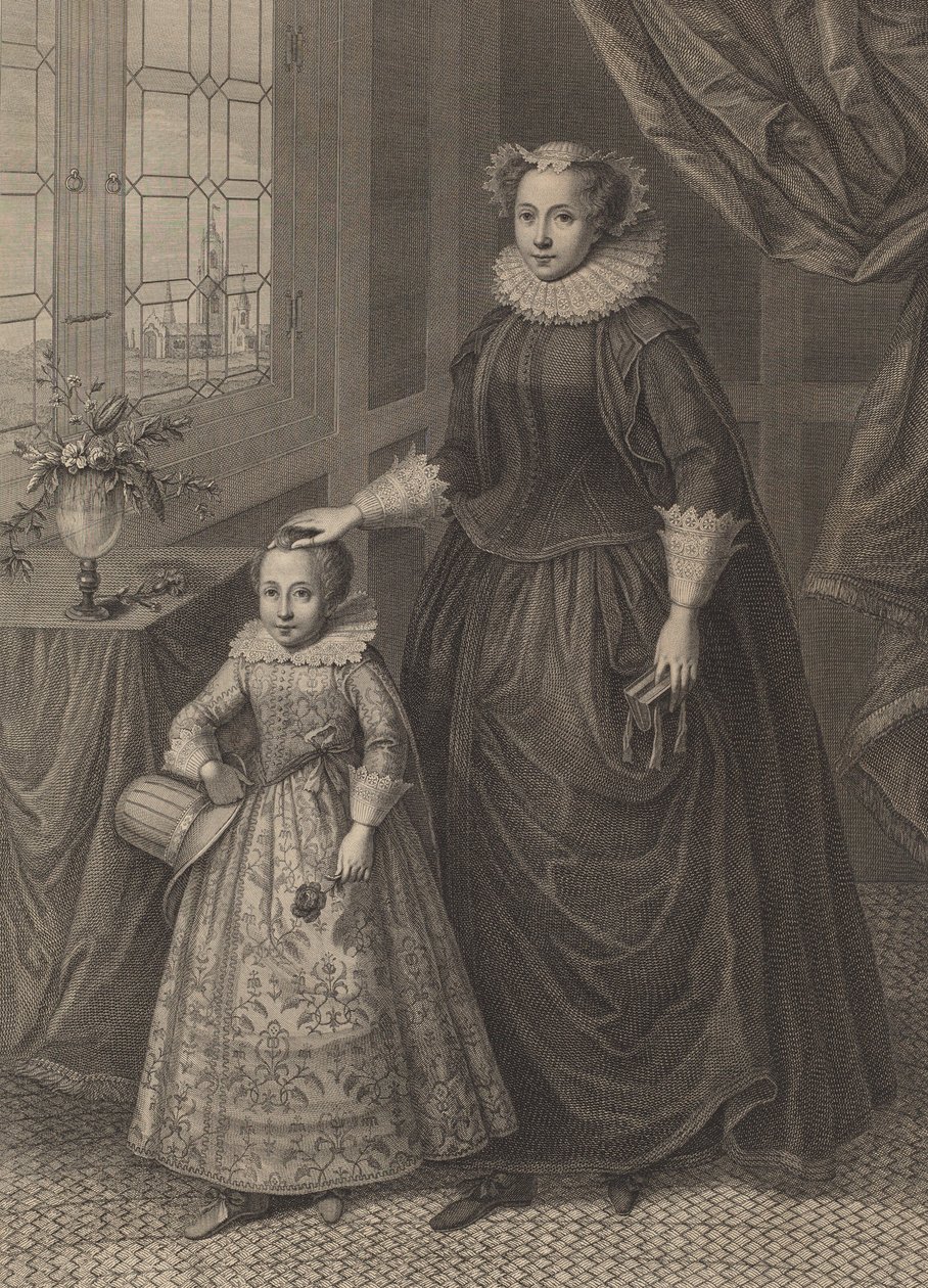 Mary, Koningin van Schotland, gepubliceerd 1779 door Francesco Bartolozzi
