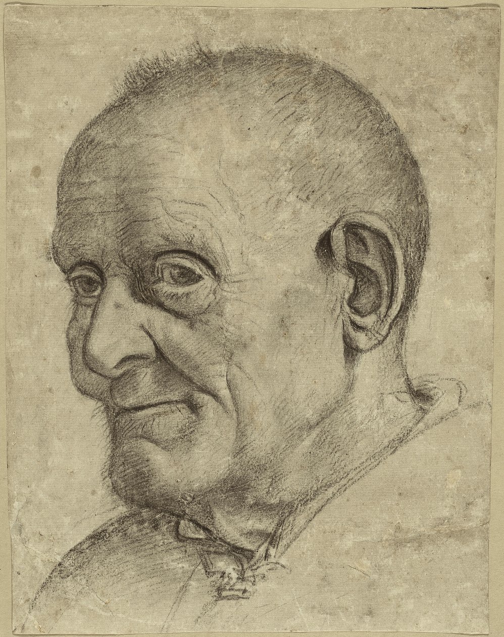 Portret van een oude man door Francesco Bonsignori
