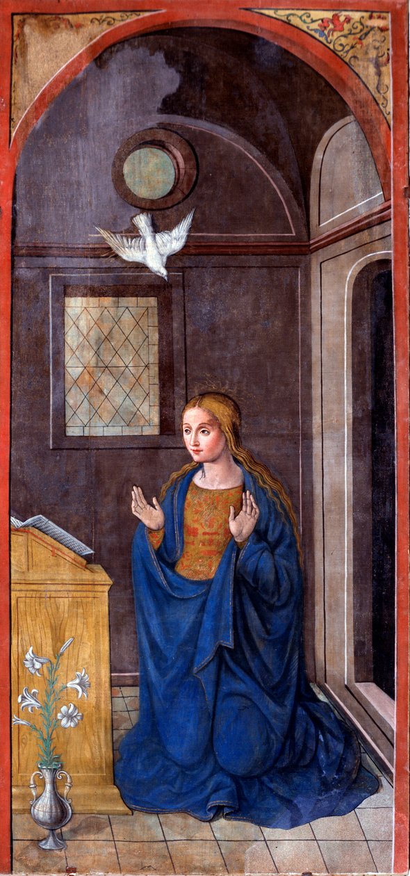 Aankondiging: Maria door Francesco Brea