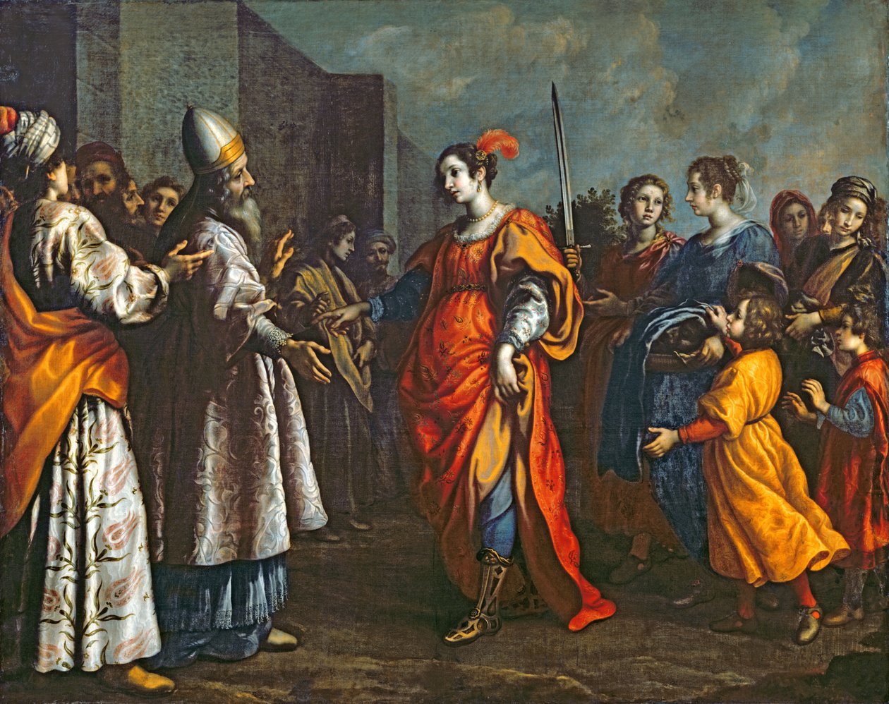 De Triomf van Judith, c.1620-30 door Francesco Curradi