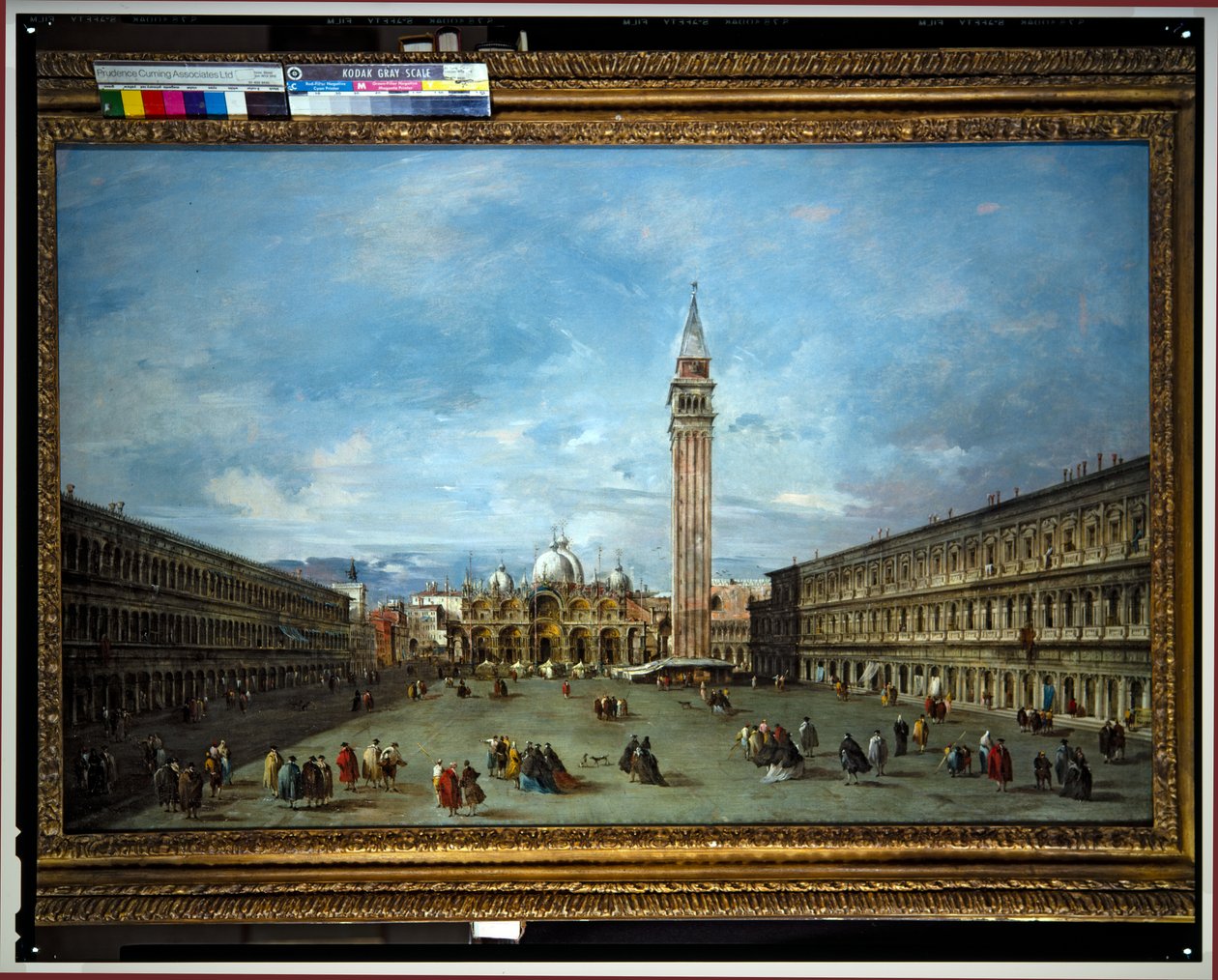 San Marcoplein, Venetië door Francesco Guardi