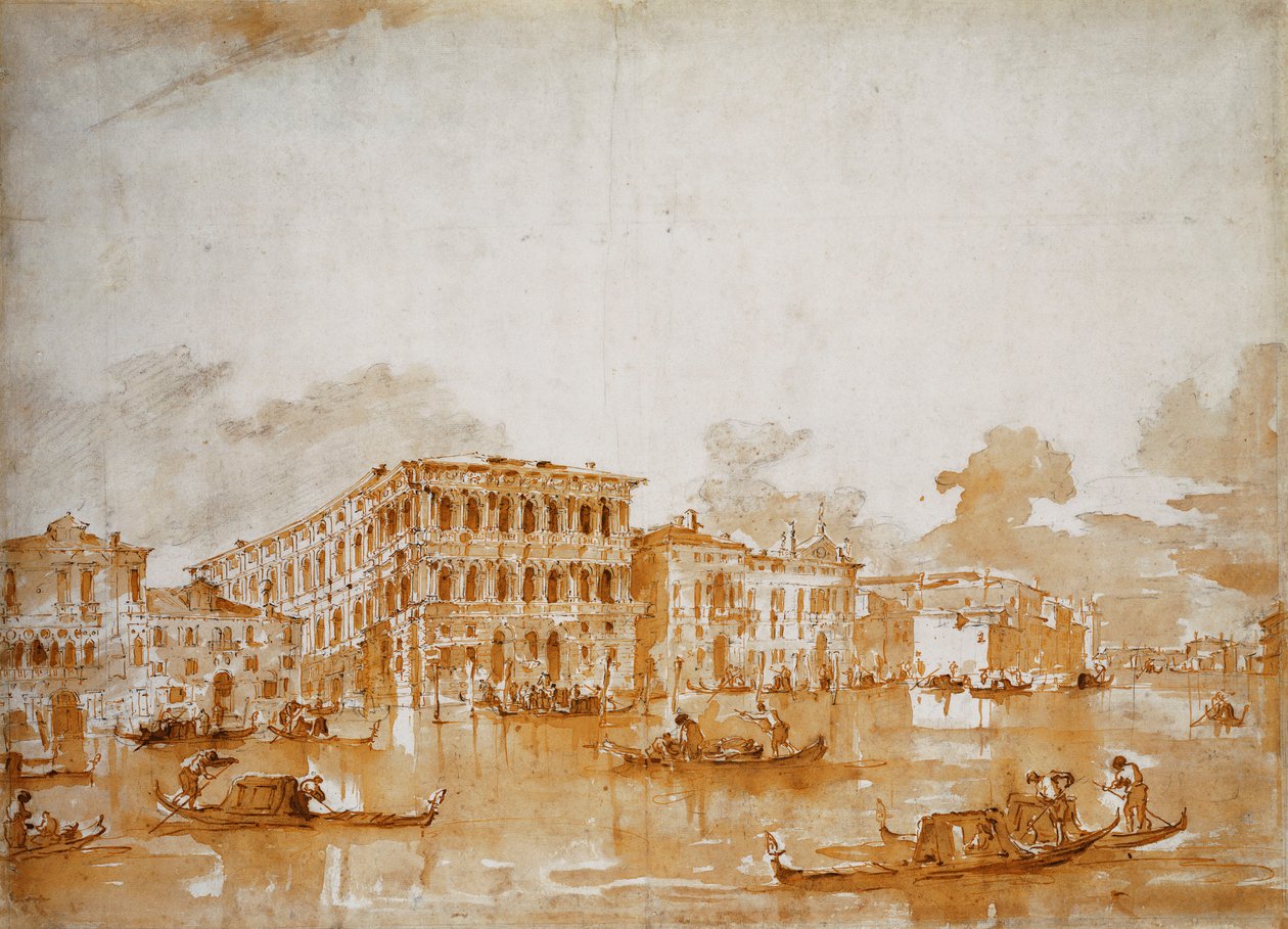 Het Canal Grande met de Ca