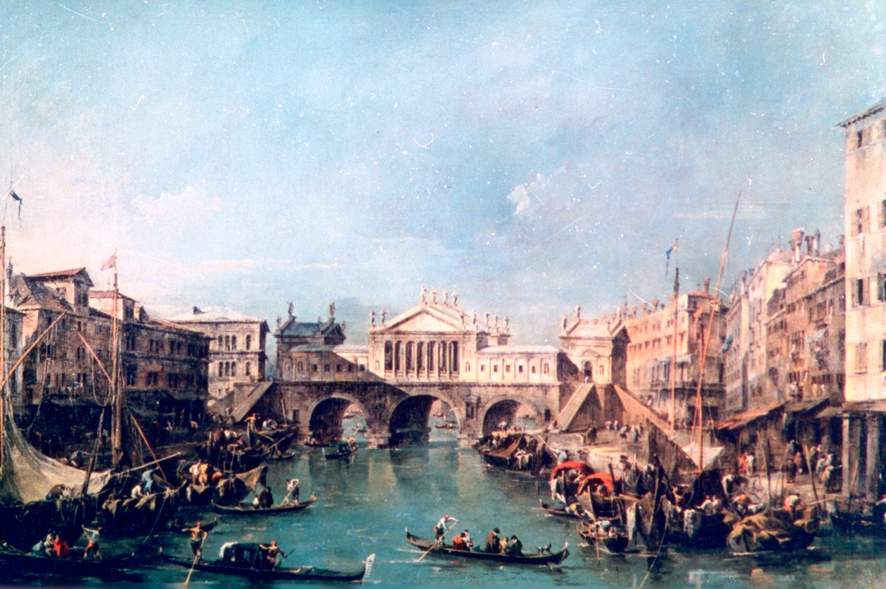 Venetië, ca. 1775 door Francesco Guardi