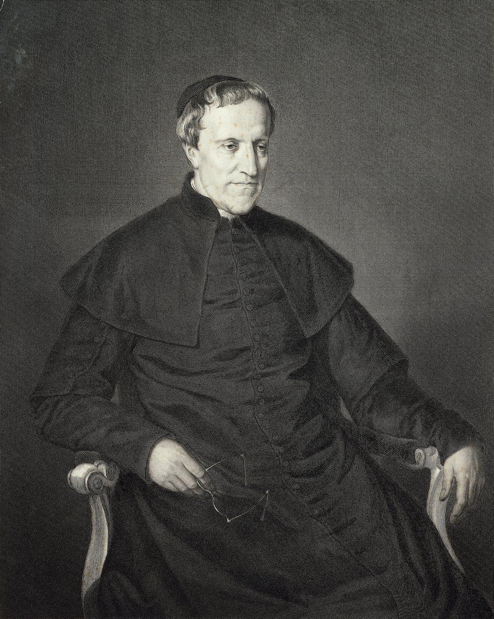Portret van Antonio Rosmini (Rovereto) door Francesco Hayez
