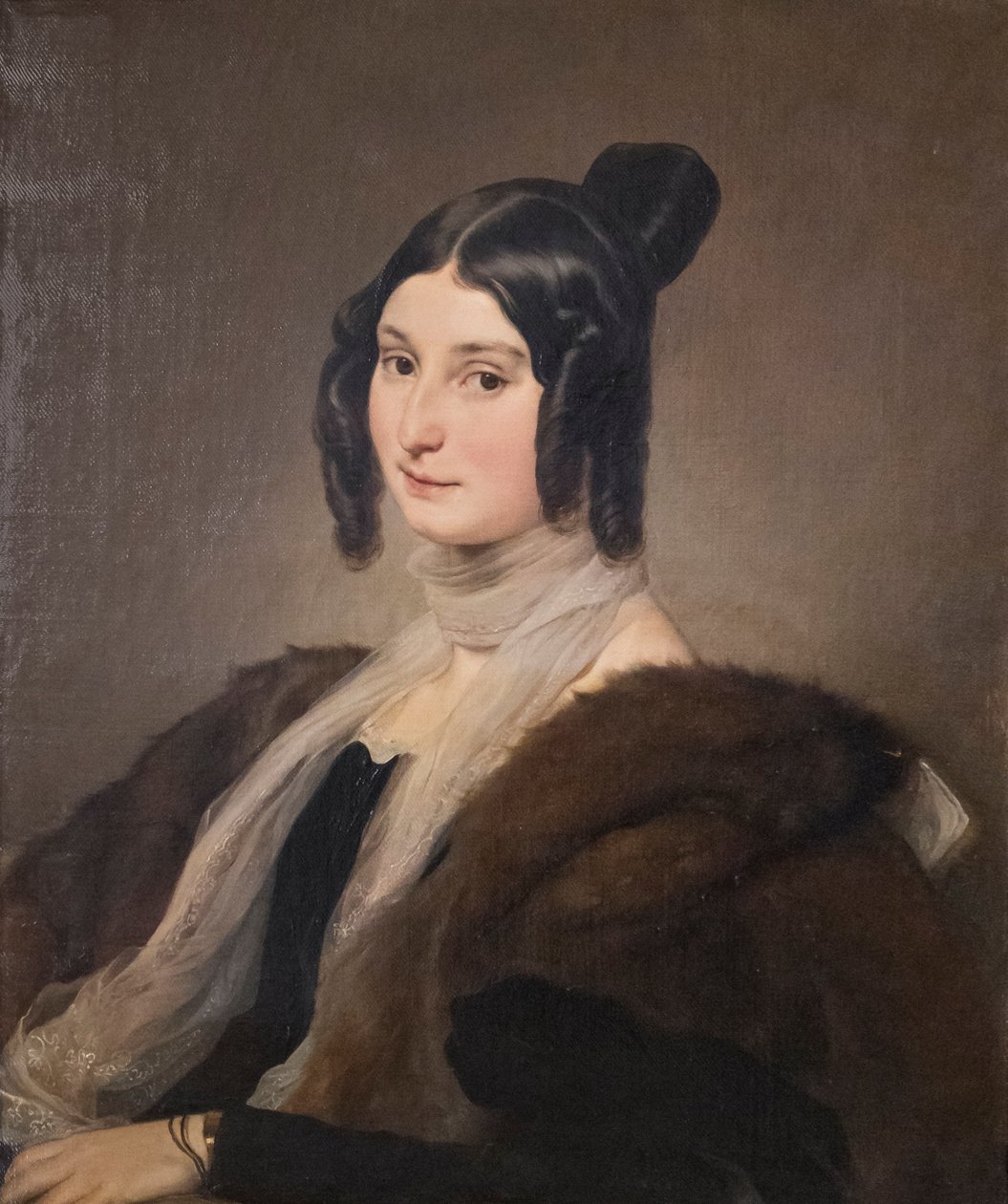 Portret van Clara Maffei door Francesco Hayez