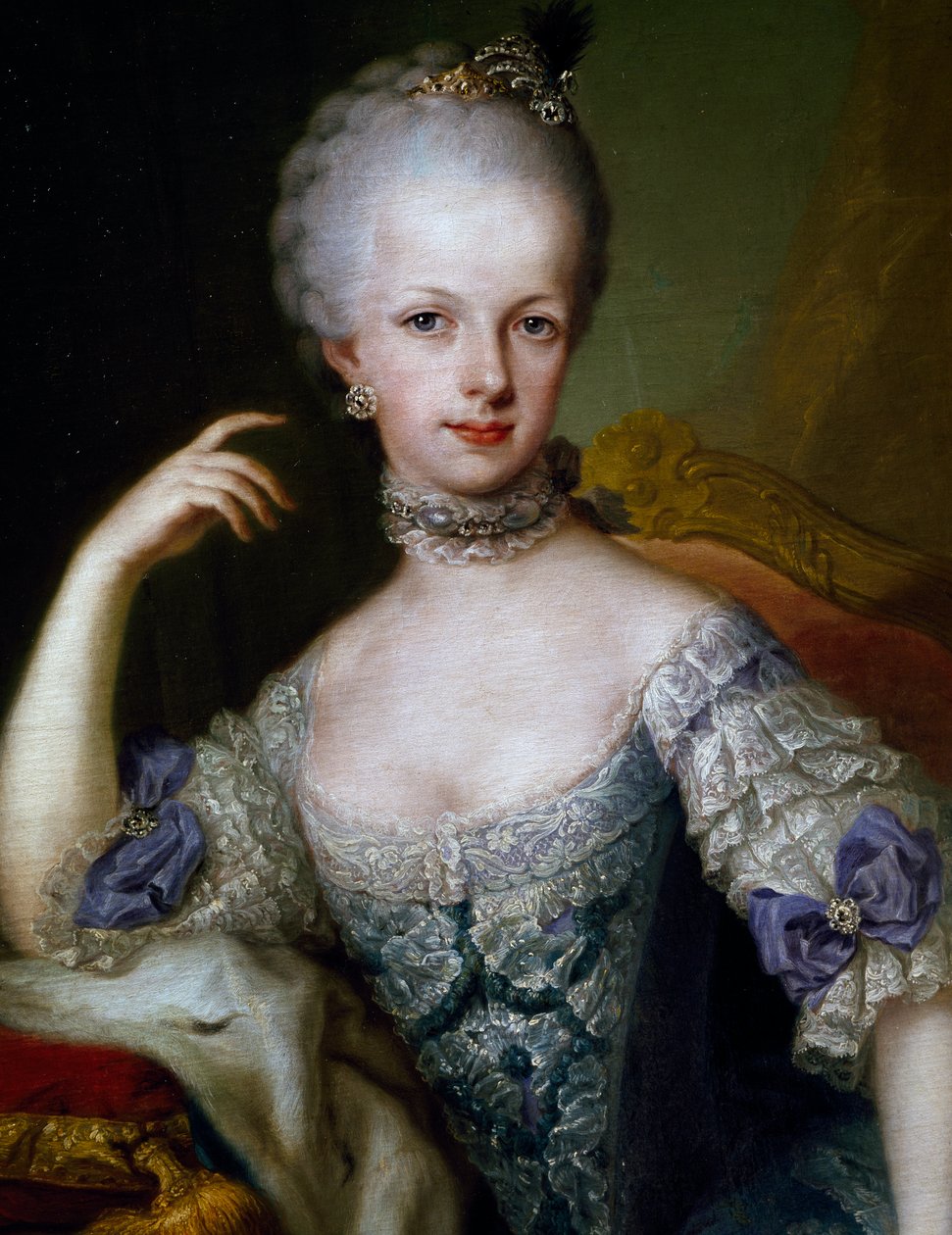 Portret van Maria Beatrice d