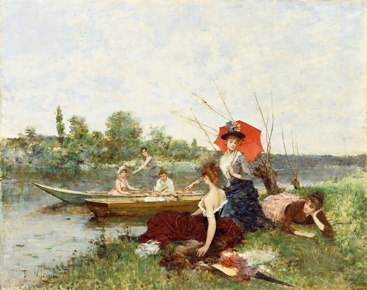 Het boottochtje door Francesco Miralles Galaup