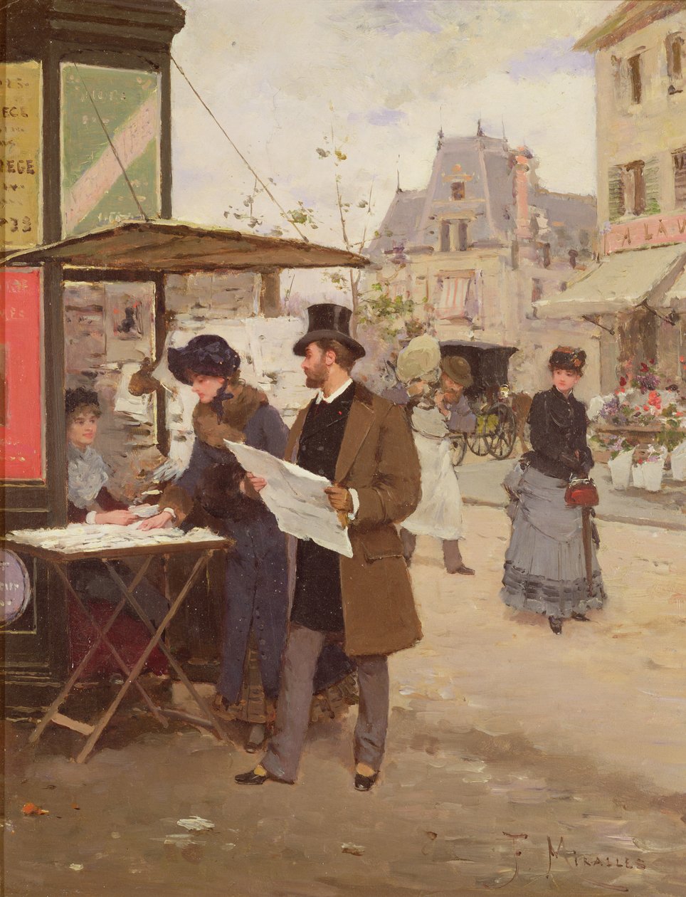 Onbekend schilderij door Francesco Miralles Galaup