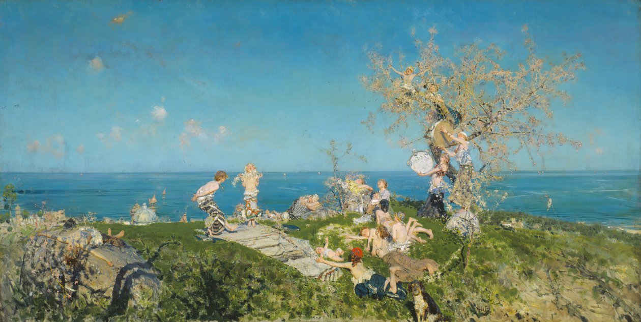 Lente en liefde. door Francesco Paolo Michetti
