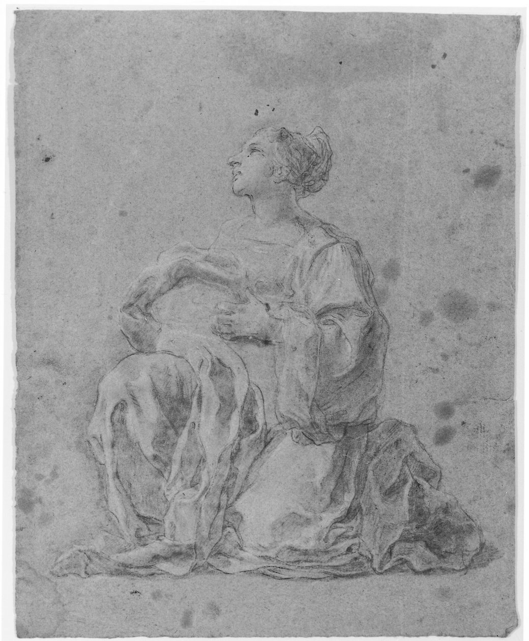 Knielende vrouw door Francesco Solimena