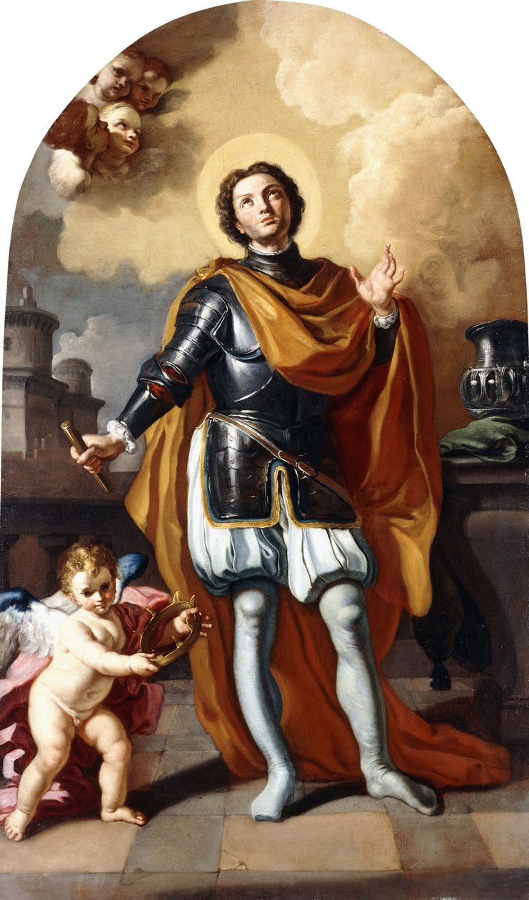Sint Lodewijk van Frankrijk door Francesco Solimena