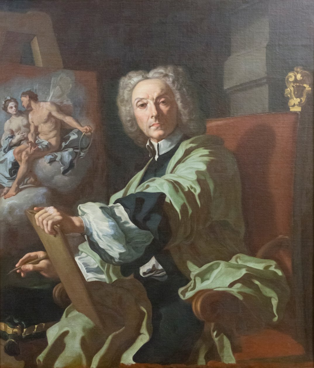 Zelfportret door Francesco Solimena