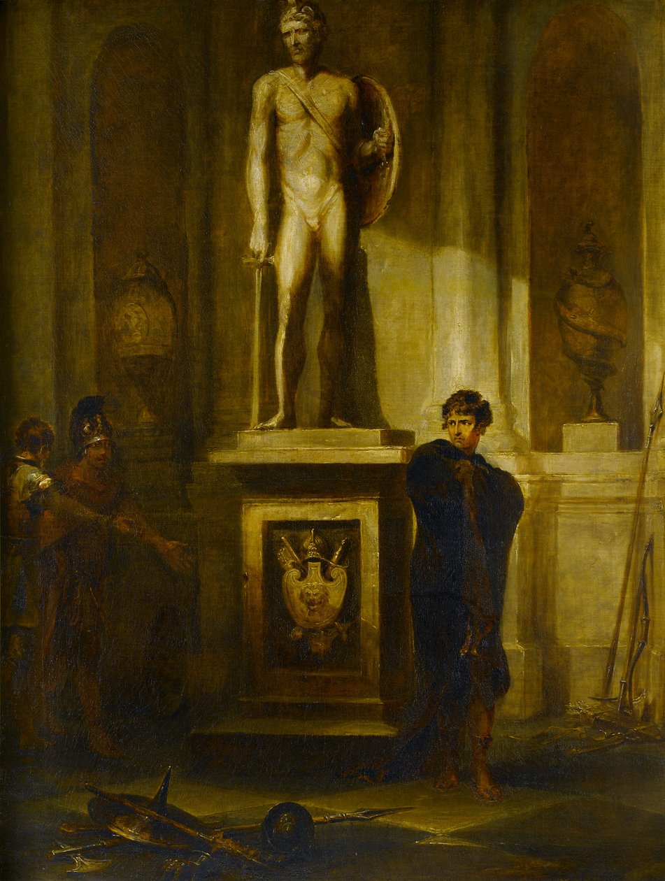 Scène uit Coriolanus, 1797 door Sir Peter Francis Bourgeois